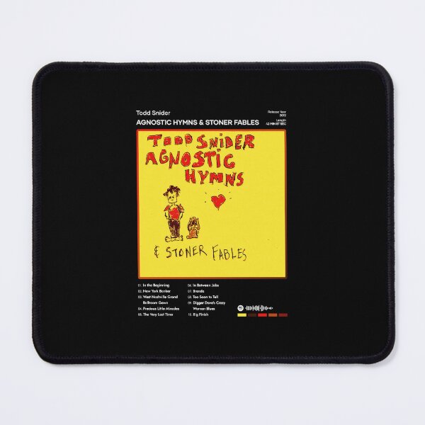 Item preview, Todd Snider - Agnostic Hymns & Stoner Fables Tracklist Album T-Shirt designed and sold by ferminhays.
