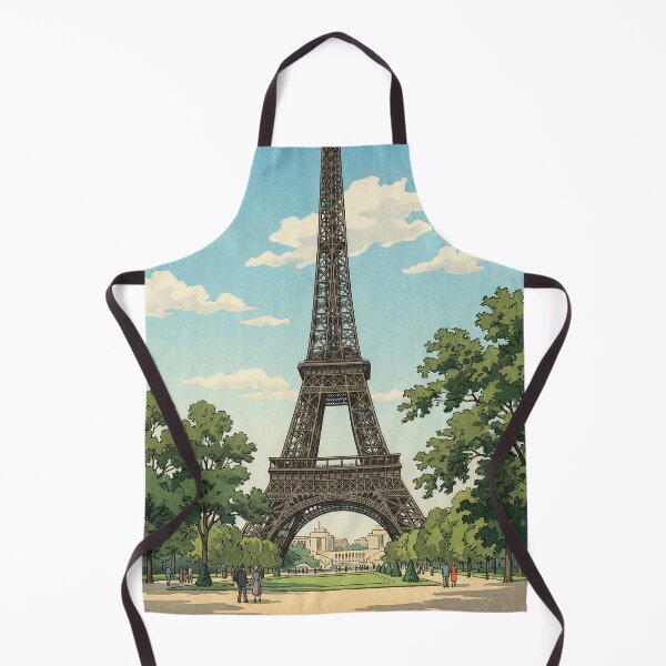 Item preview, Eiffel Tower Japanese Woodblock Print designed and sold by Takeda-art.