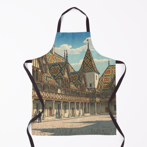 Item preview, Hospices de Beaune Japanese Woodblock Print designed and sold by Takeda-art.
