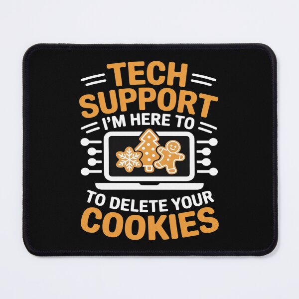 Item preview, Tech Support Xmas Here To Delete Cookies Christmas designed and sold by Sandrhaus.