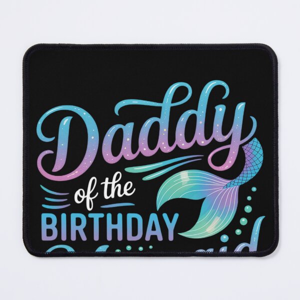 Item preview, Daddy Of The Birthday Mermaid Family Matching Party Squad designed and sold by EntroRhim.