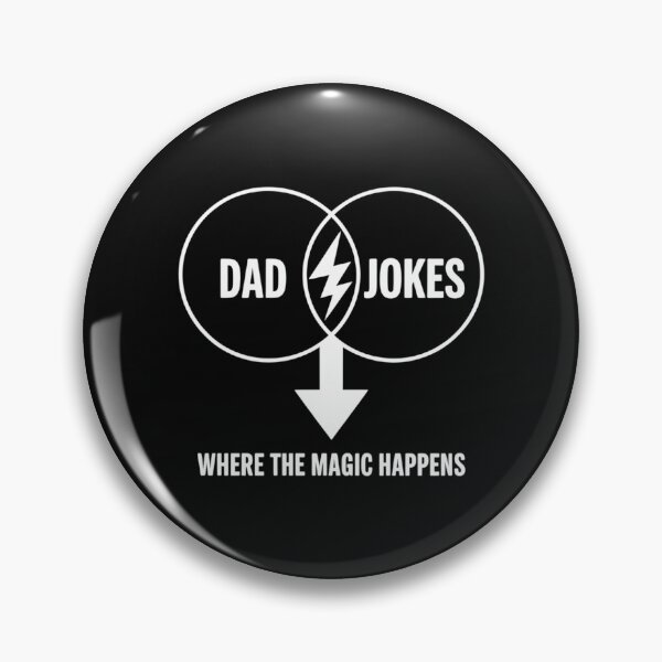Item preview, Dad Joke Venn Diagram Humour Fathers Day designed and sold by EntroRhim.