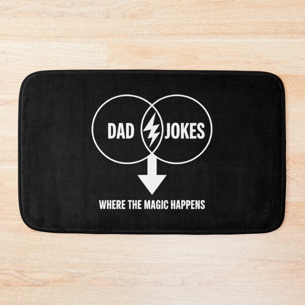 Item preview, Dad Joke Venn Diagram Humour Fathers Day designed and sold by EntroRhim.