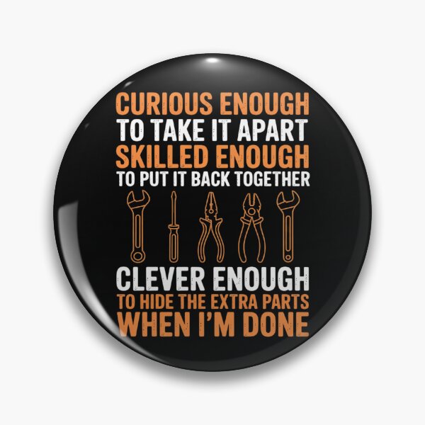 Item preview, Curious Enough To Take It Apart Car Auto Garage Mechanic Men designed and sold by EntroRhim.
