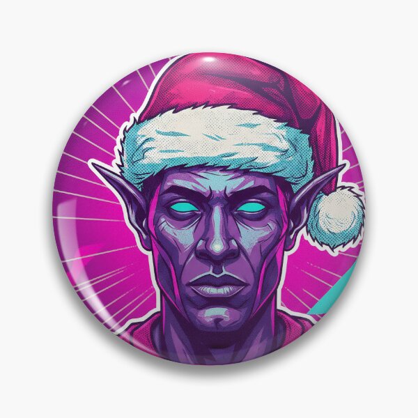 Item preview, Vaporwave Anti-Festive: The Goblincore Dark Elf Christmas designed and sold by HelixPedia.