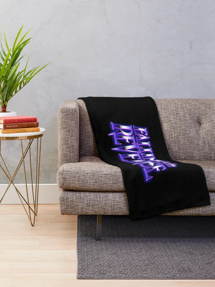 Thumbnail 2 of 6, Throw Blanket, Falling In Reverse Merch designed and sold by denthoi.