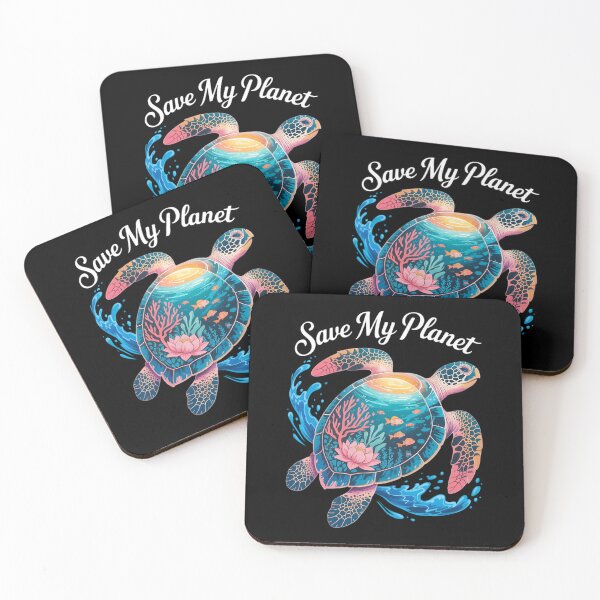 Item preview, Sea Turtle Earth Day Save My Planet Mother Earth designed and sold by CruelShadesSt.