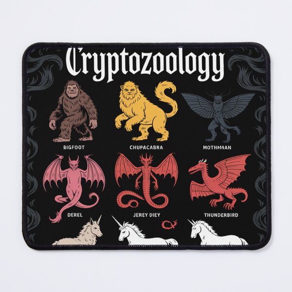 Item preview, Cryptozoology Cryptid Creatures Fantasy Mythical Monsters designed and sold by EntroRhim.