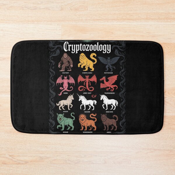 Item preview, Cryptozoology Cryptid Creatures Fantasy Mythical Monsters designed and sold by EntroRhim.