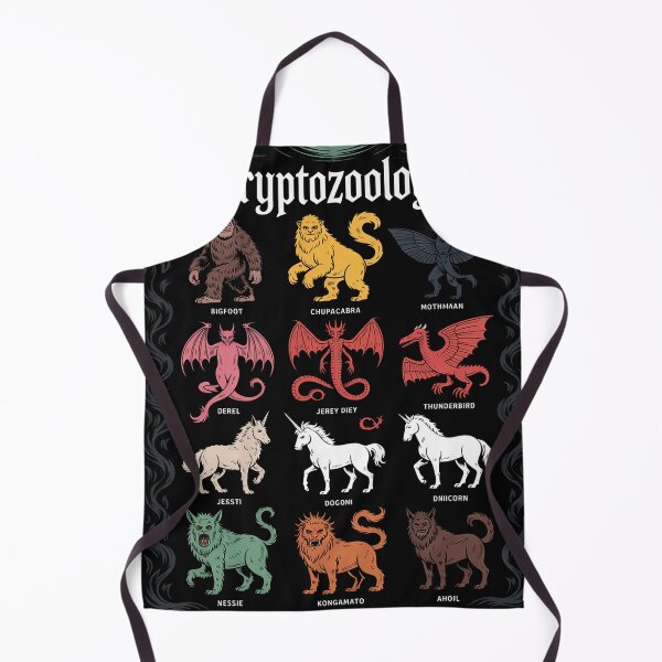 Item preview, Cryptozoology Cryptid Creatures Fantasy Mythical Monsters designed and sold by EntroRhim.