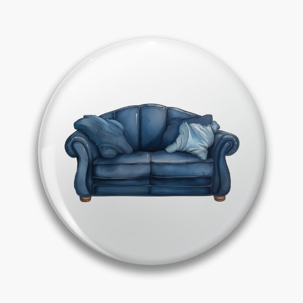 Item preview, Navy Gradient Sofa Set designed and sold by New-School-Wave.