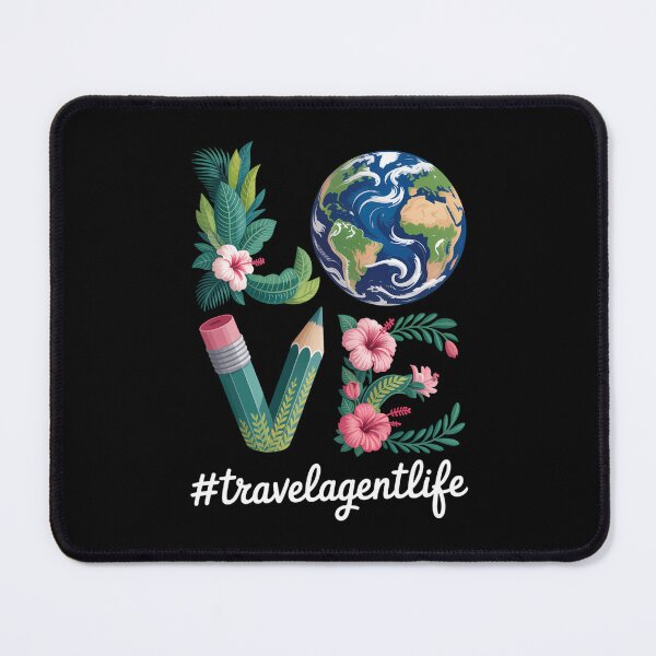 Item preview, Travel Agent Love World Earth Day Save the Planet designed and sold by CruelShadesSt.