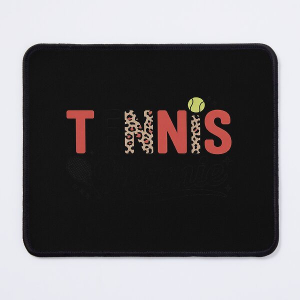 Item preview, Tennis mamie tennis player leopard designed and sold by Sandrhaus.