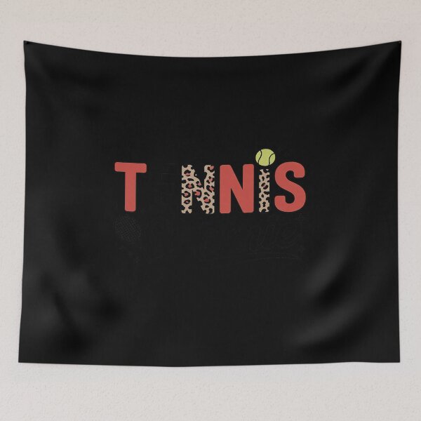 Item preview, Tennis mamie tennis player leopard designed and sold by Sandrhaus.