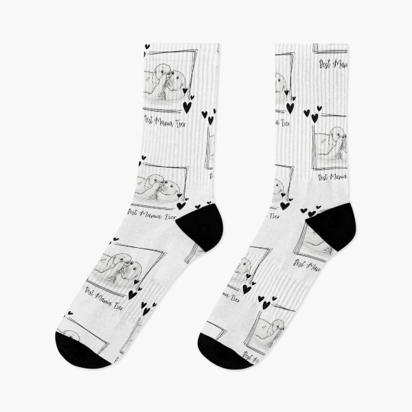 Item preview, Best Mama Ever. Sea Otter Mother and Baby Otter design designed and sold by SofikoDesigns.
