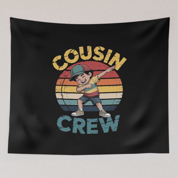 Item preview, Cousin Crew Dabbing Boy Squad Cousin Family Matching designed and sold by EntroRhim.