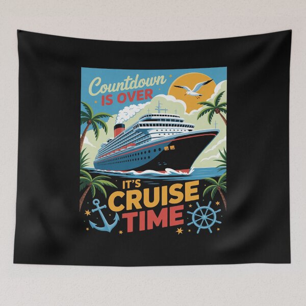 Item preview, Countdown Is Over It's Cruise Time Apparel Cruise Squad 2025 Family Cruise 2025 designed and sold by EntroRhim.