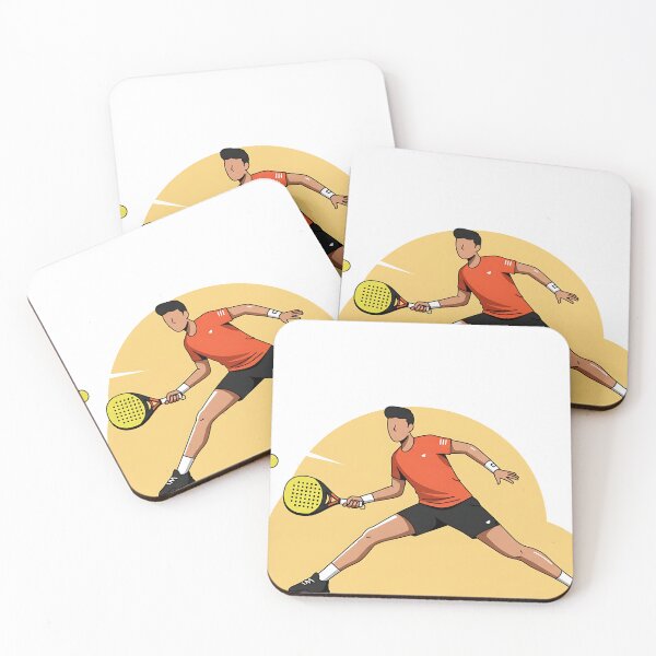 Item preview, Dynamic Padel Player Action Illustration designed and sold by saiful020.