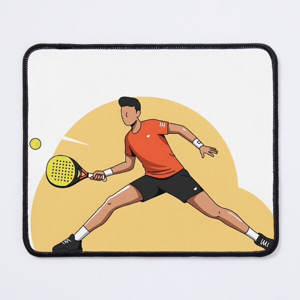 Item preview, Dynamic Padel Player Action Illustration designed and sold by saiful020.