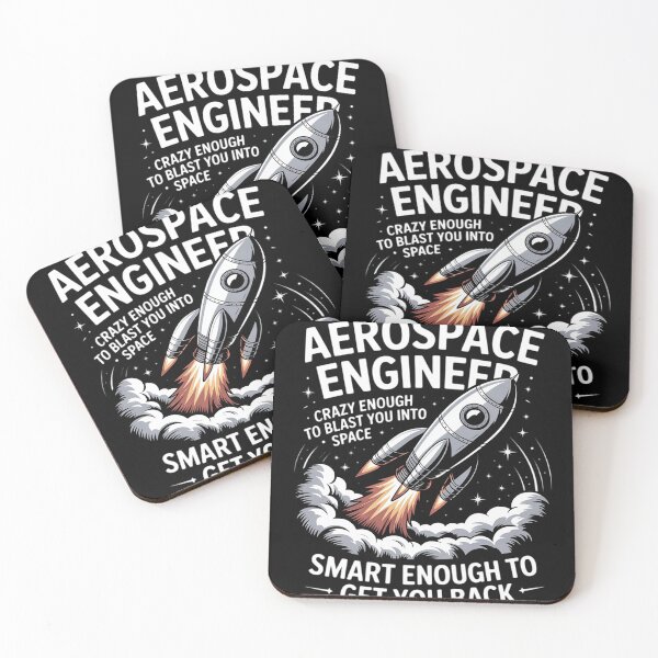 Item preview, Cool Aerospace Engineer Art For Men Women Aeronautical Space designed and sold by EntroRhim.