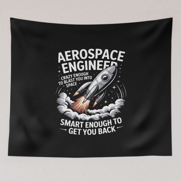 Item preview, Cool Aerospace Engineer Art For Men Women Aeronautical Space designed and sold by EntroRhim.