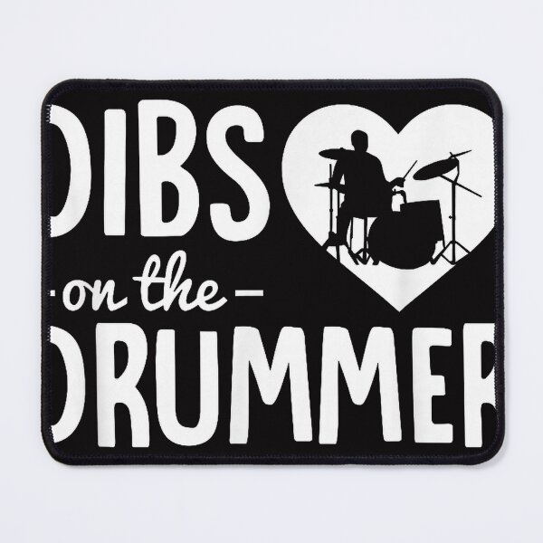 Item preview, Dibs On The Drummer Funny Band Partner designed and sold by Hica1889.