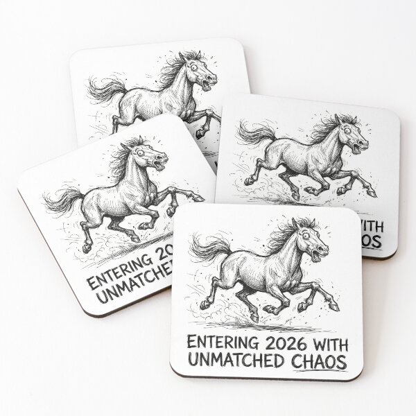 Item preview, Entering 2026 with Unmatched Chaos designed and sold by yellowveggiez.