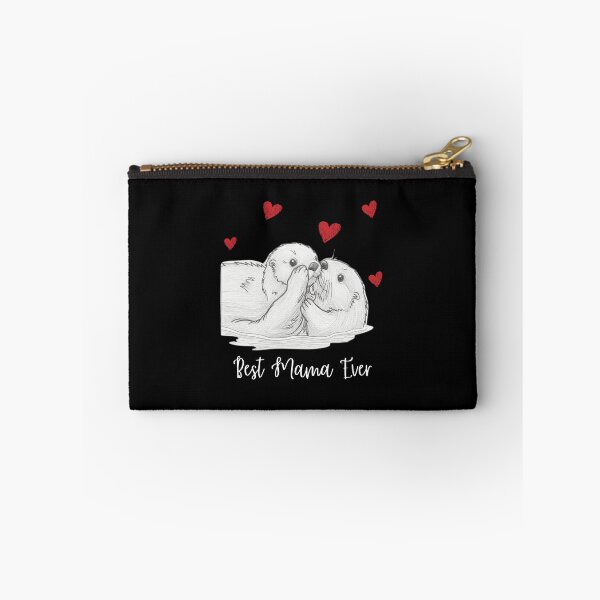 Item preview, Best Mama Ever. Sea Otter Mother and Baby Otter design designed and sold by SofikoDesigns.