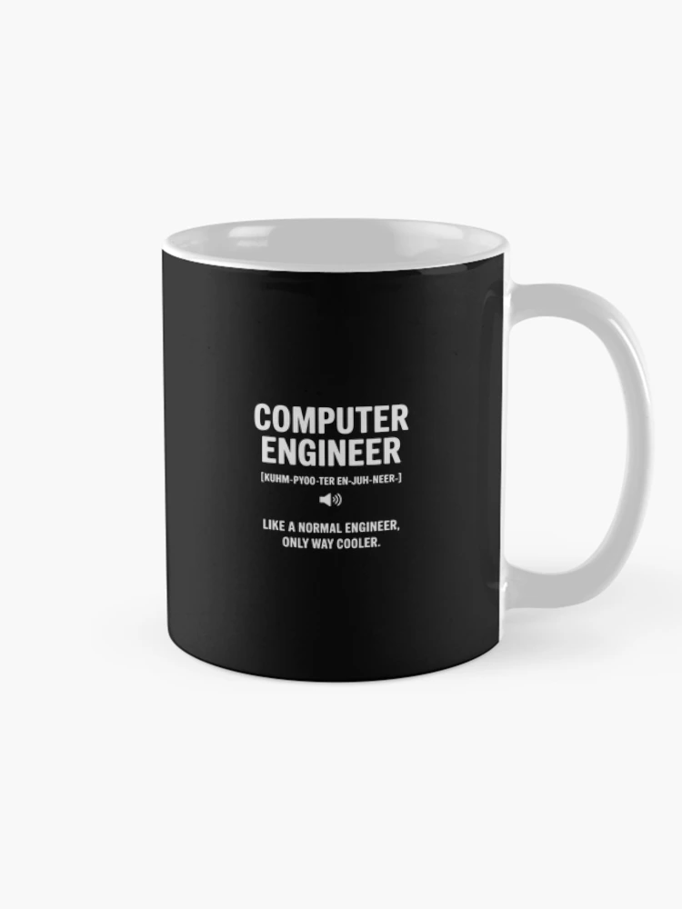 Thumbnail 3 of 6, Coffee Mug, Computer Engineer Gift Idea for Computer Engineer designed and sold by EntroRhim.