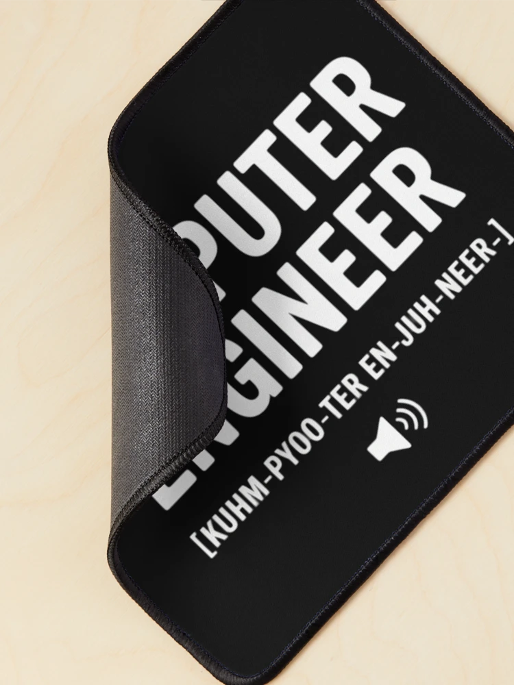 Thumbnail 2 of 5, Mouse Pad, Computer Engineer Gift Idea for Computer Engineer designed and sold by EntroRhim.