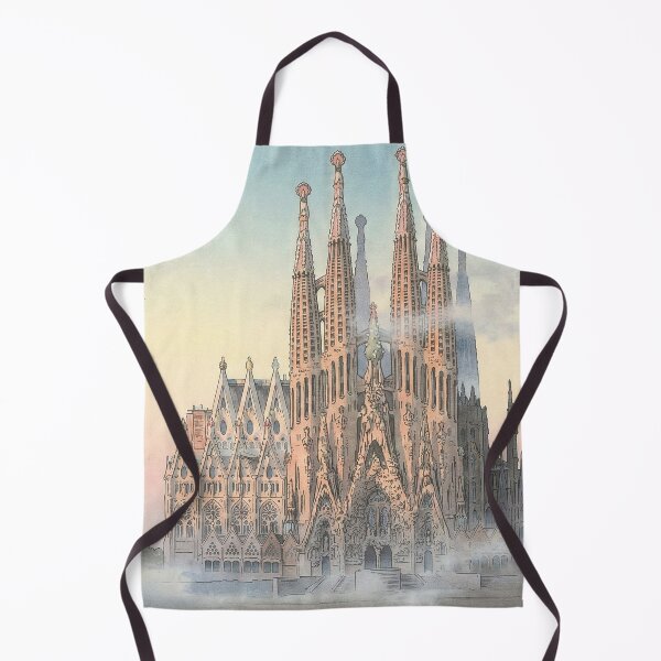 Item preview, Sagrada Familia Japanese Woodblock Print designed and sold by Takeda-art.