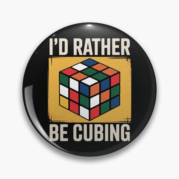 Item preview, Competitive Puzzle Cube I'd Rather Be Cubing Speed Cubing designed and sold by EntroRhim.