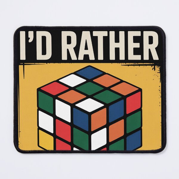 Item preview, Competitive Puzzle Cube I'd Rather Be Cubing Speed Cubing designed and sold by EntroRhim.