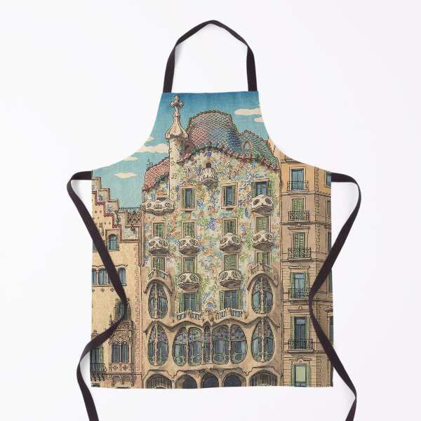 Item preview, Casa Batllo Japanese Woodblock Print designed and sold by Takeda-art.