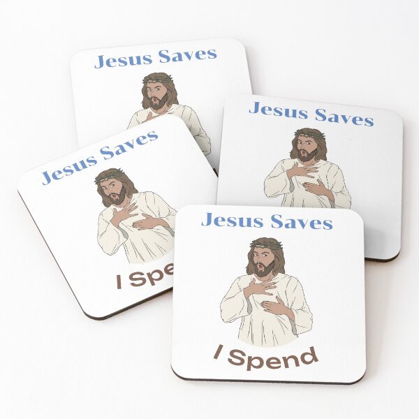 Item preview, Jesus Saves I Spend Bring faith, fun, and inspiration together with this unique Christian design. designed and sold by BandGTees.