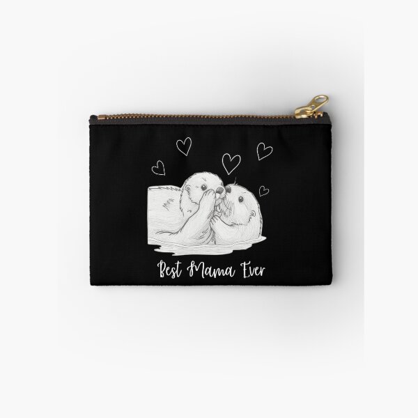 Item preview, Best Mama Ever. Sea Otter Mother and Baby Otter design designed and sold by SofikoDesigns.
