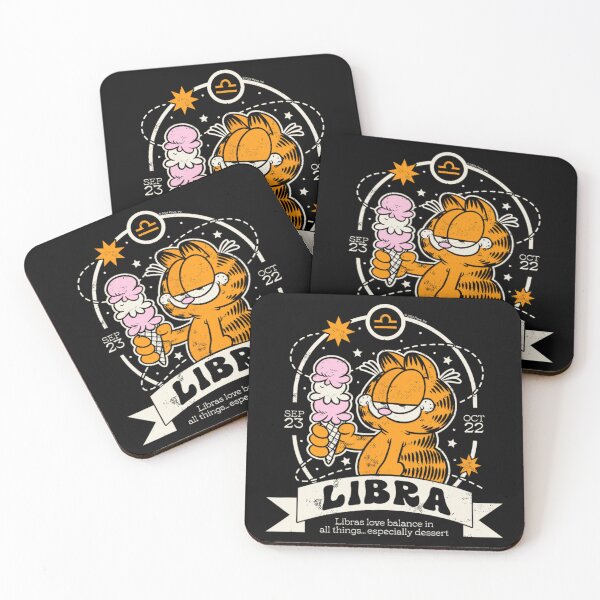 Item preview, Garfield Libra Zodiac Funny Cat Loves Balance And Dessert designed and sold by BaileJavo.
