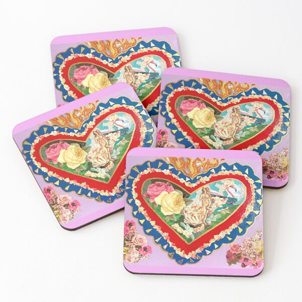 Item preview, Venus et le flamant rose - Corazón Sagrado designed and sold by conboncita.