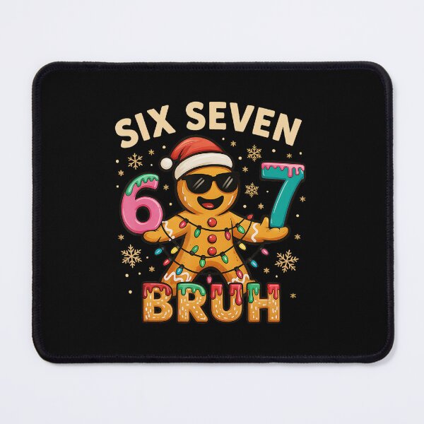 Item preview, Bruh 67 Christmas Six Seven Gingerbreadman 67 Christmas  designed and sold by JEFDodsonArt.