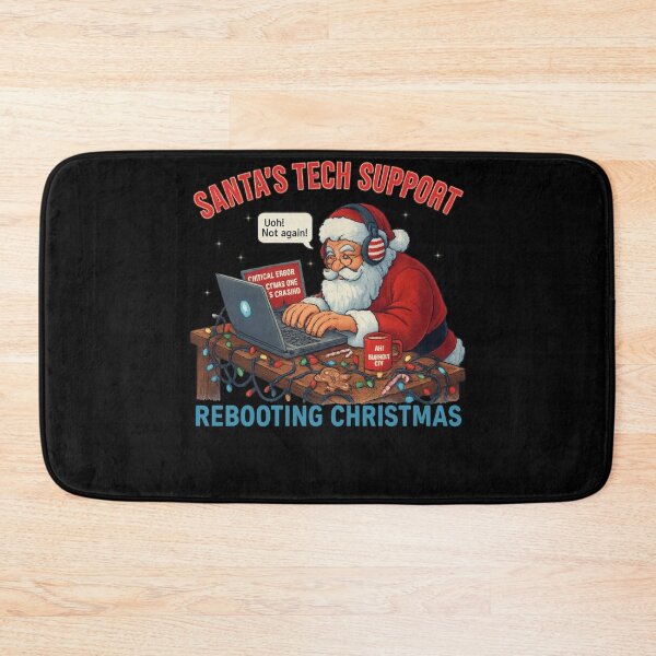 Artikelvorschau, Technischer Support des Weihnachtsmanns Neustart des Weihnachtsmanns IT entworfen und verkauft von jakaun.