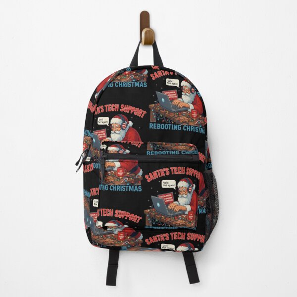 Item preview, Santa's Tech Support Rebooting Christmas Santa Claus IT designed and sold by jakaun.
