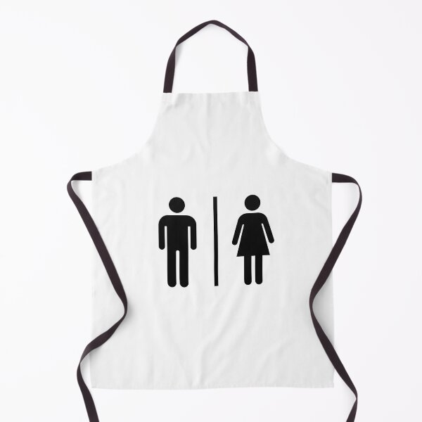 Item preview, Minimalist Male and Female Restroom Icon designed and sold by saiful020.