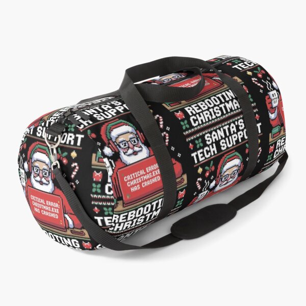 Item preview, Santa's Tech Support Rebooting Christmas Santa Claus IT Ugly Xmas Sweater designed and sold by jakaun.