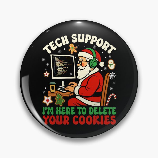 Item preview, Tech Support I’m Here To Delete Your Cookies Christmas IT Tech Support designed and sold by jakaun.