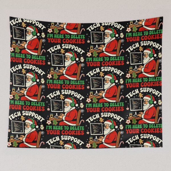 Item preview, Tech Support I’m Here To Delete Your Cookies Christmas IT Tech Support designed and sold by jakaun.
