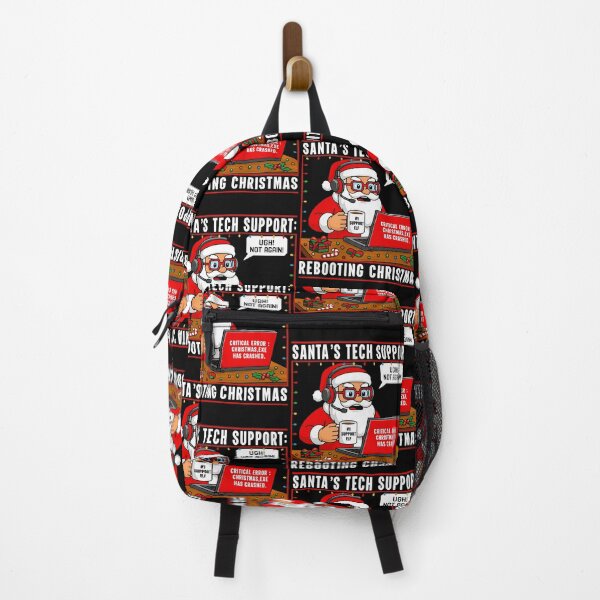 Item preview, Santa's Tech Support Rebooting Christmas Santa Claus IT Ugly Xmas Sweater designed and sold by jakaun.