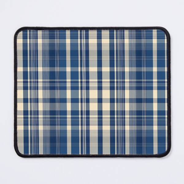 Item preview, Blue Boro and Sashiko Plaid Seamless Repeat designed and sold by Sharon Schwalbe.