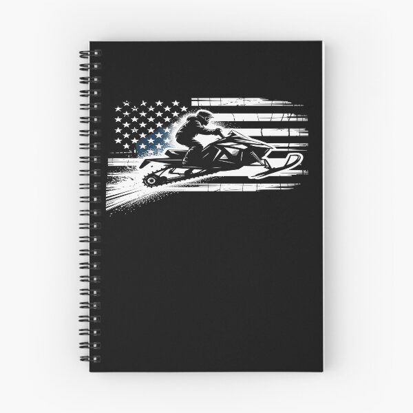 Item preview, 4th Of July USA Flag Snowmobile Snow Mobile designed and sold by itsnothatweird.