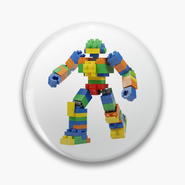 Item preview, Colorful Brick Robot Character designed and sold by saiful020.