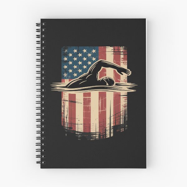 Item preview, 4th Of July USA Flag Swimming Swim Swimmer Gift designed and sold by itsnothatweird.